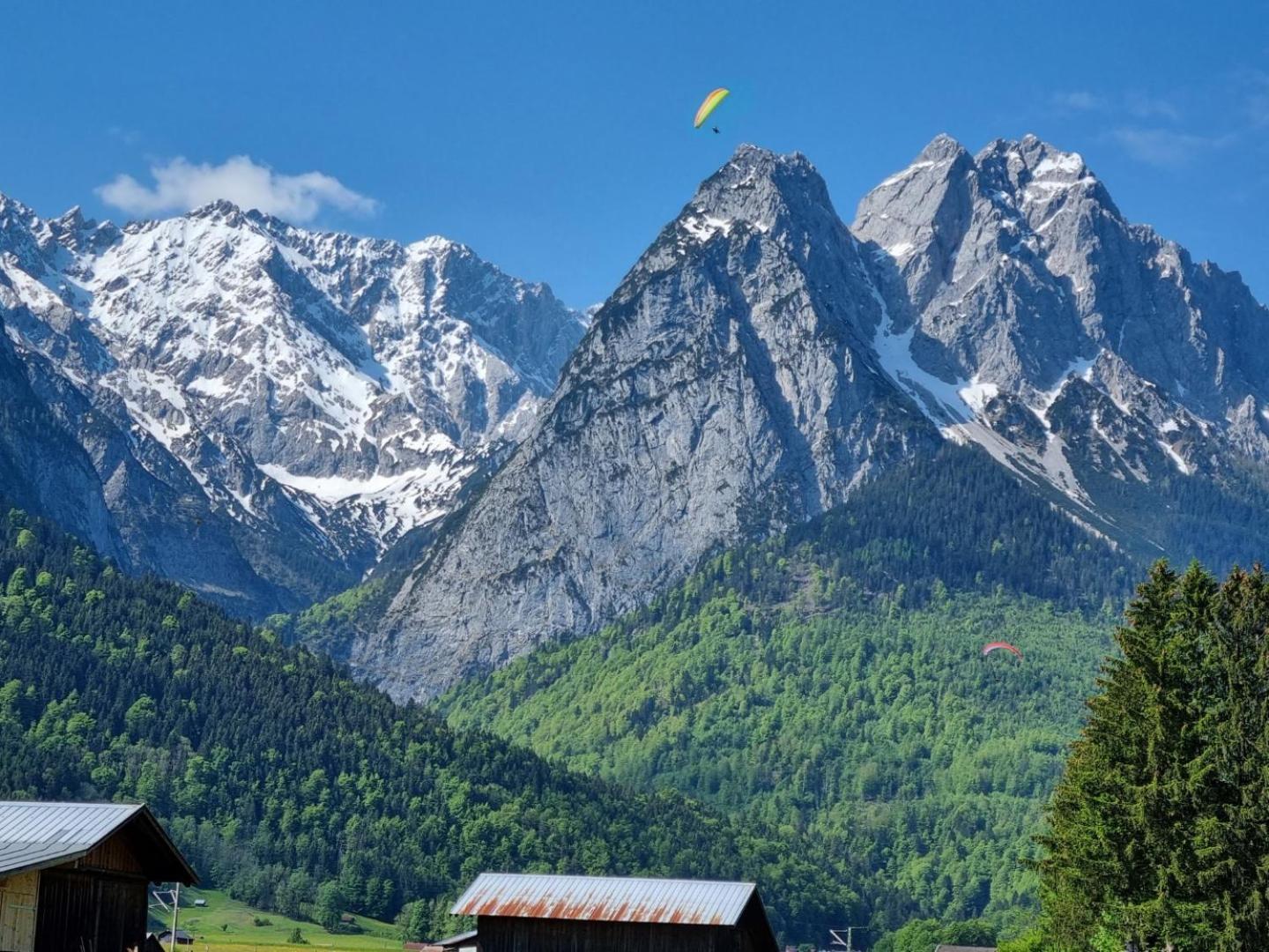 Haus Kreuzeckwiese - Fewo Juebilaumsgrat Garmisch-Partenkirchen Exteriör bild