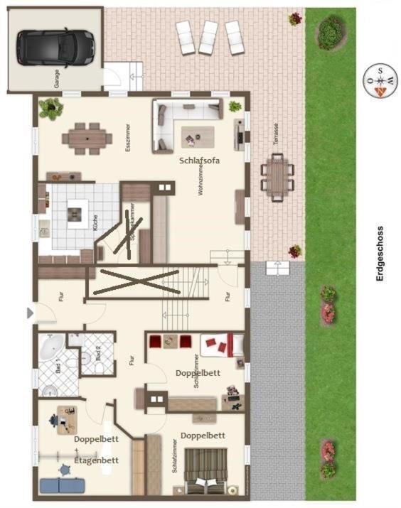 Haus Kreuzeckwiese - Fewo Juebilaumsgrat Garmisch-Partenkirchen Exteriör bild