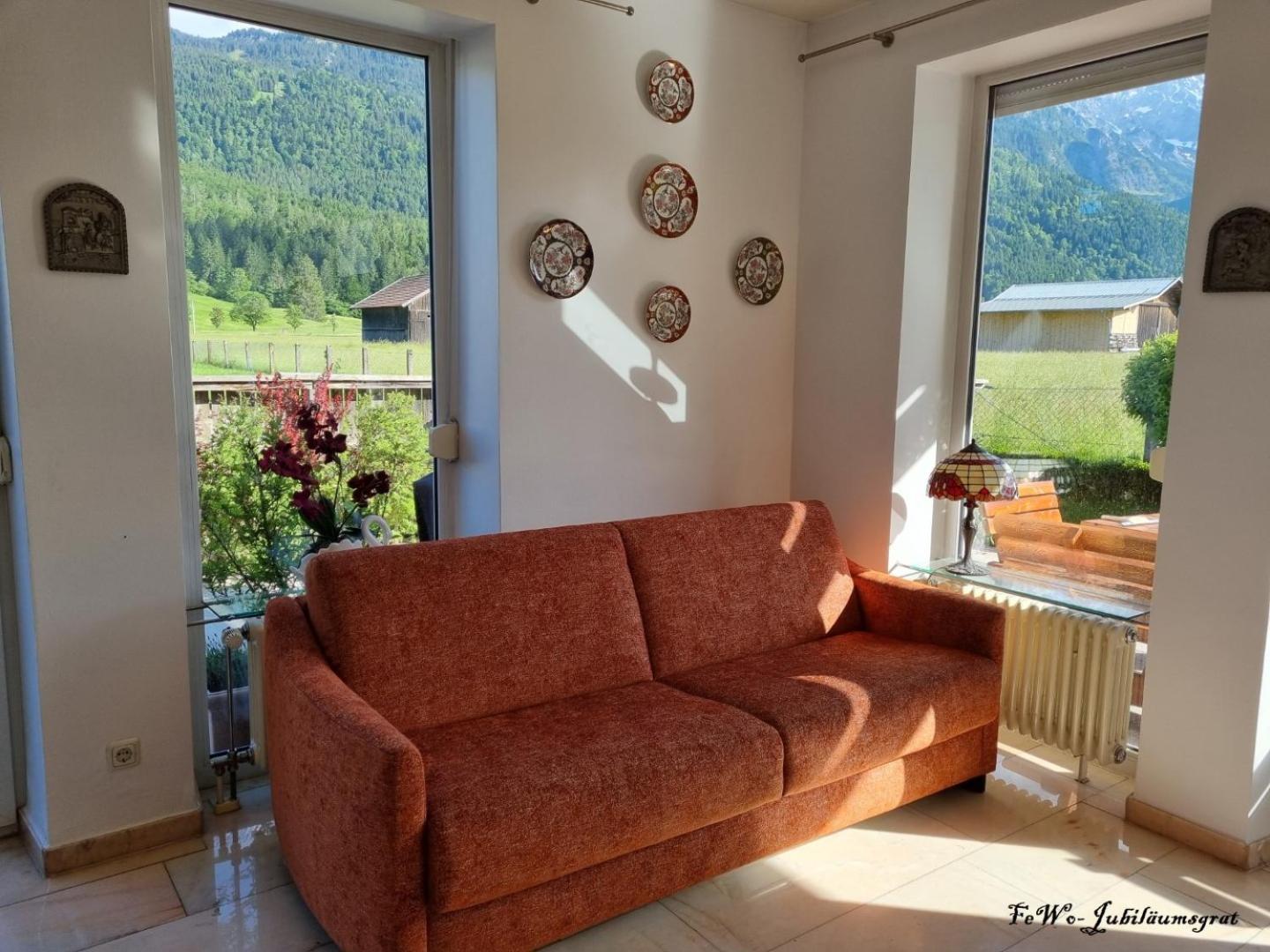 Haus Kreuzeckwiese - Fewo Juebilaumsgrat Garmisch-Partenkirchen Exteriör bild